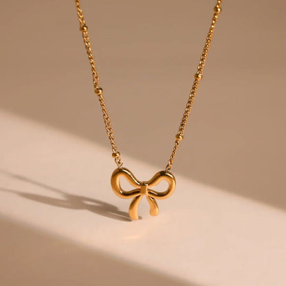Bow Necklase