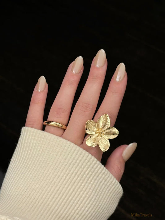 Anti Turnish Flower Rings