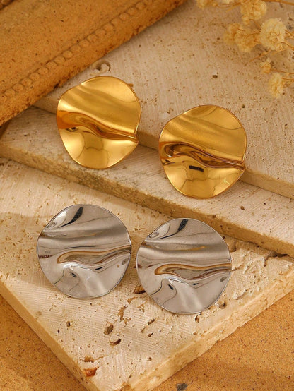 Circle hoops - earrings