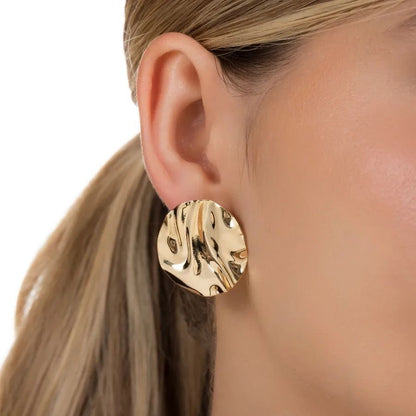Circle hoops - earrings