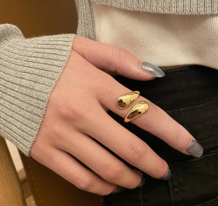 Chunky Open Rings for Women